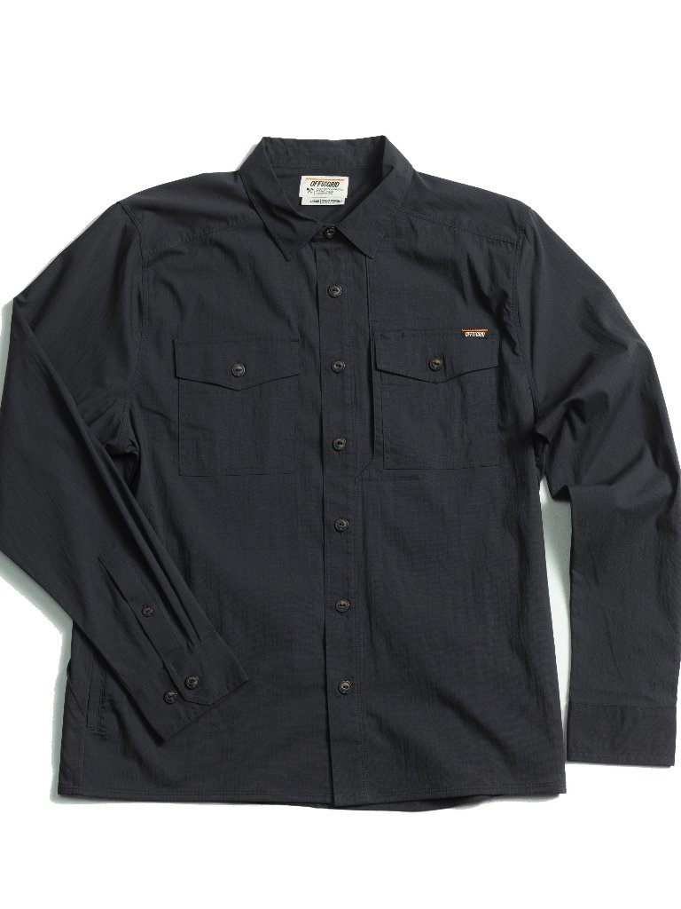 Off The Grid Surplus Echo Bravo Ls Shirt - Vintage Black